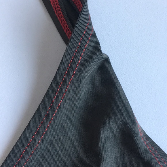 90’s Y2K Calvin Klein Olive Green Loungewear Tank Bra - Picture 9 of 9